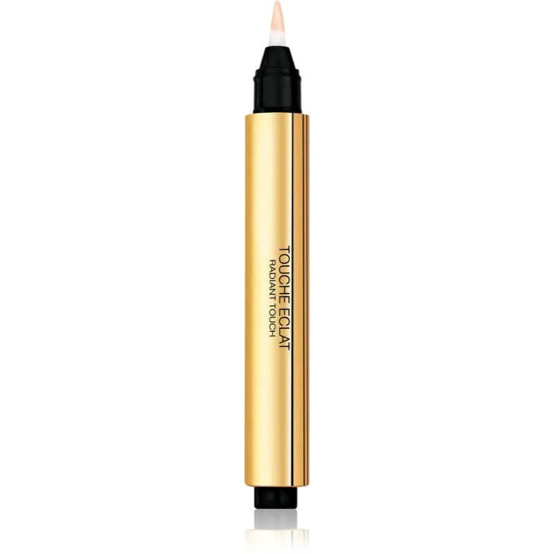 Yves Saint Laurent Touche Éclat Radiant Touch Λαμπρυντικό με μικρο-ανακλαστικά φωτός σε πενάκι για όλους τους τύπους επιδερμίδας απόχρωση 2,5 Vanilla