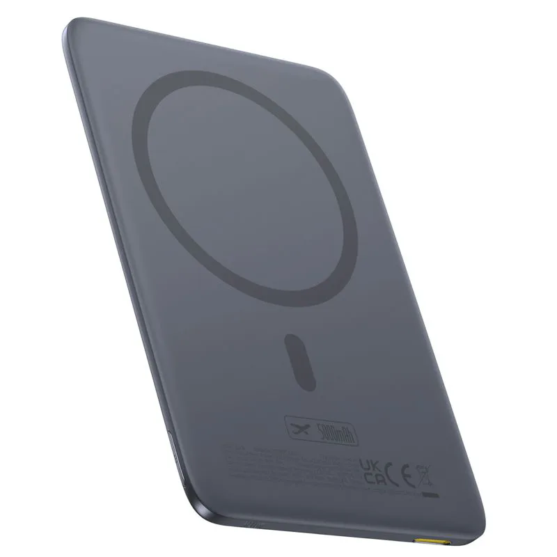 Baseus PicoGo AM41 5000mAh 20W Grey + USB-C 60W 30cm, Black