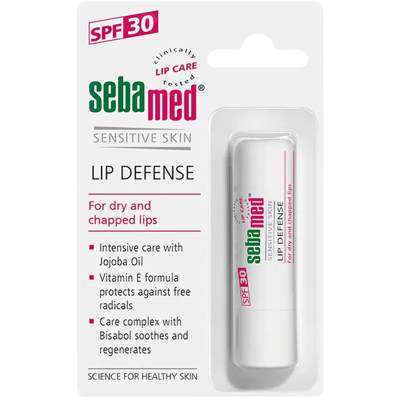 Sebamed Lip Defense Stick Spf30 Ενυδατικό Στικ Χειλιών με Υψηλή Αντηλιακή Προστασία 4.8gr