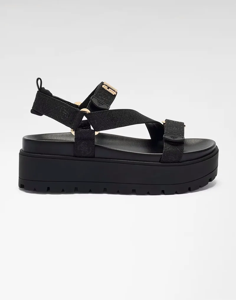 GUES FETTA ΠΑΠΟΥΤΣΙ ΓΥΝΑΙΚΕΙΟ FLJFTTFAL03-BLACK Black