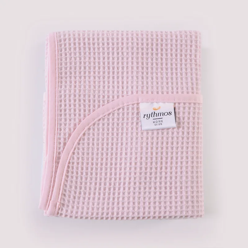 Κουβέρτα Πικέ Κούνιας Rythmos Sweety Ροζ 110x140