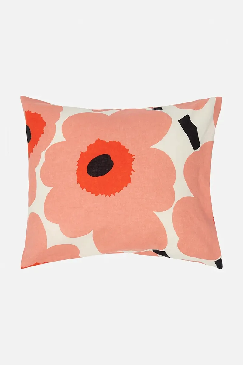Marimekko Μαξιλαροθήκη διακοσμητική με λινό 50 x 60 cm