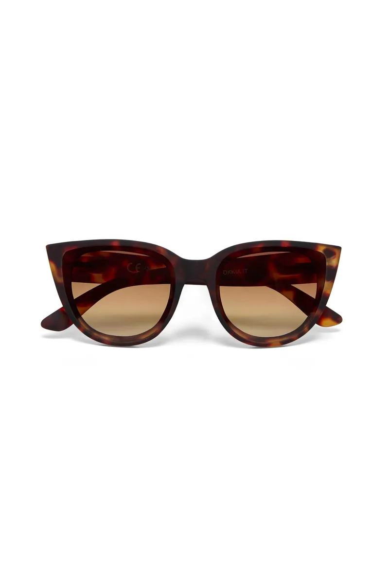 Okkia γυναικεία γυαλιά ηλίου lite cat-eye "Silvia" - OK020-CH Καφέ