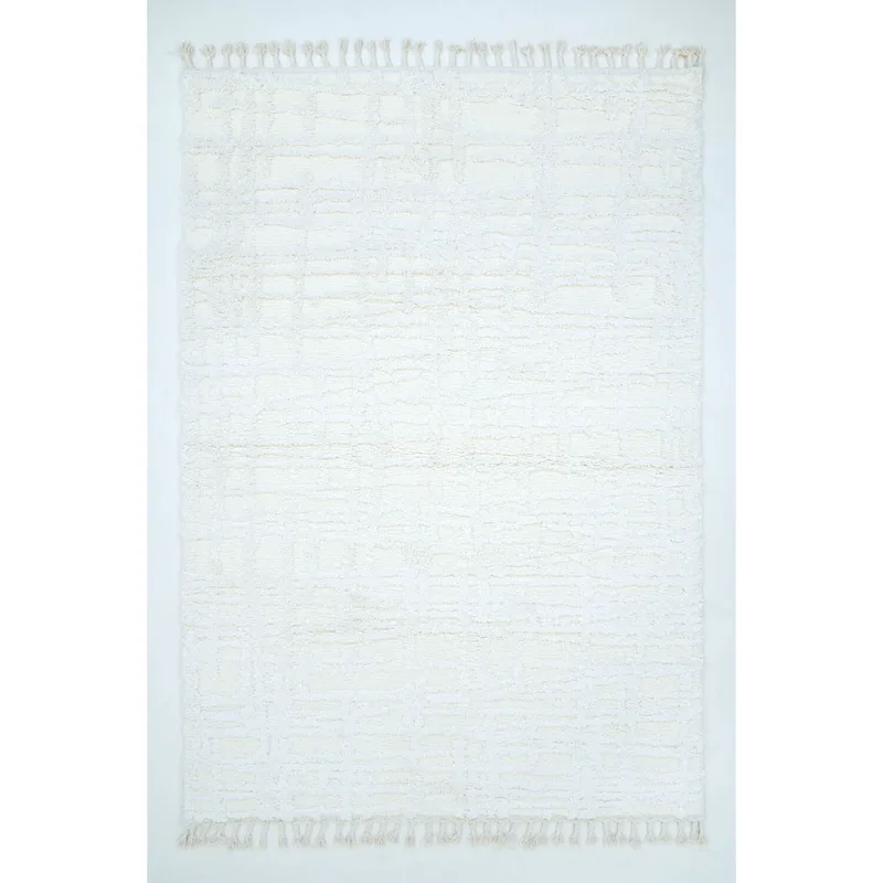Χαλί ezzo Neve Shaggy B723A1A CREAM Bed Set (3 pieces)