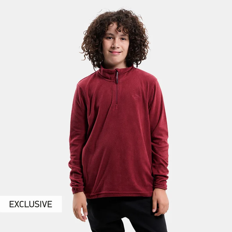Nuff Polar Fleece Παιδικό Half-Zip Φούτερ (9000147135_1921)