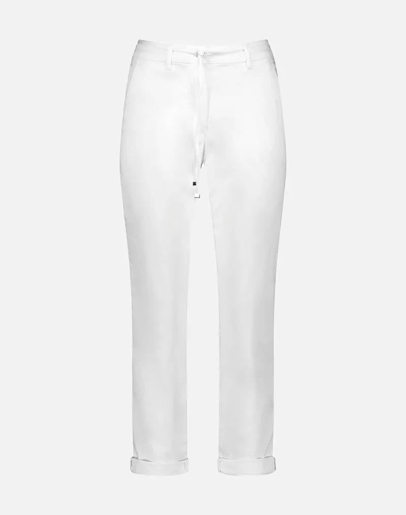 GERRY WEBER PANT LEISURE CROPPED 925045-66933-99600 White