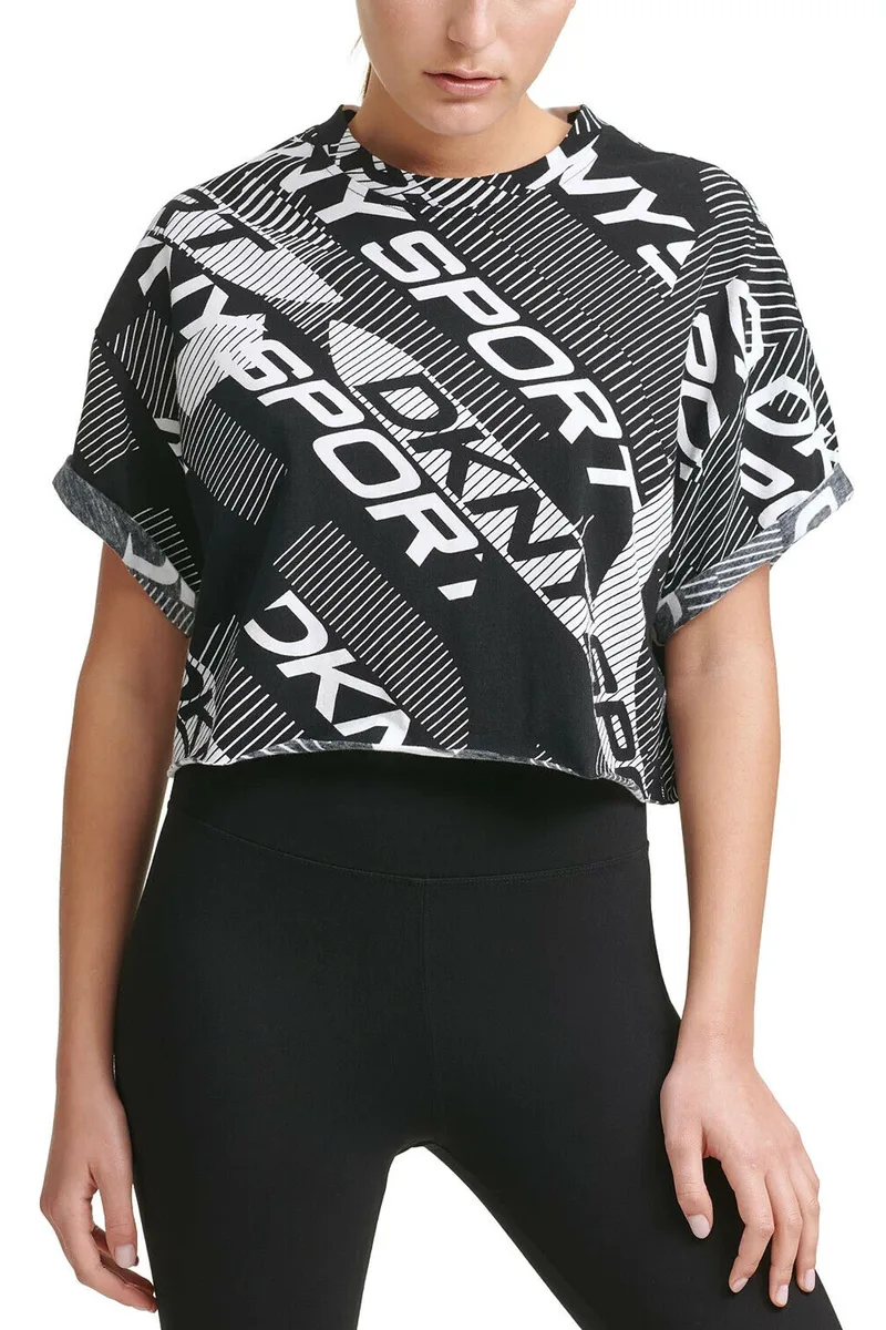 Μπλούζα Κοντομάνικη DKNY Sport Logo DP1T8077-BLW Γυναικείο