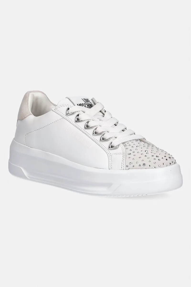 Love Moschino Δερμάτινα sneakers Love Moschino