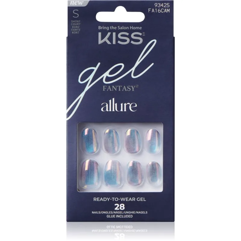 KISS Gel Fantasy Allure Ψεύτικα νύχια 28 τμχ
