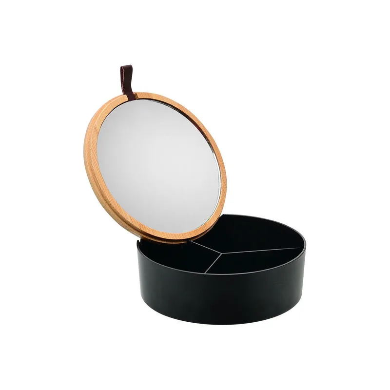 Estia Κουτί Αποθήκευσης & Οργάνωσης Bamboo Essentials Με Καθρέφτη