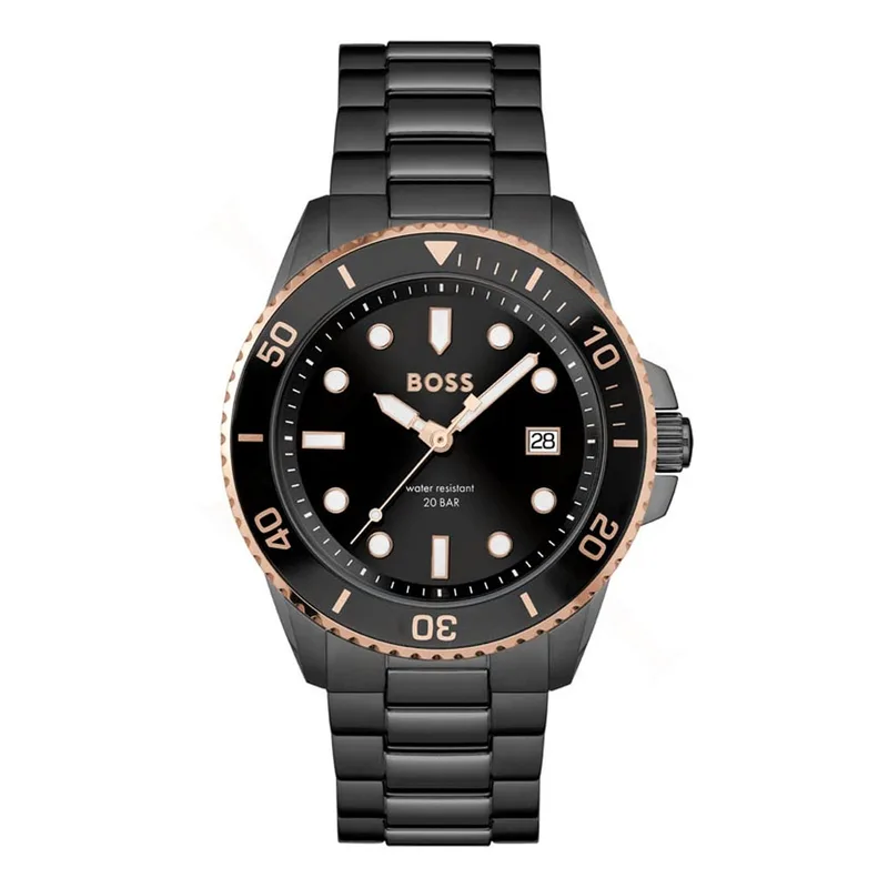 BOSS Black Stainless Steel Bracelet 1514013