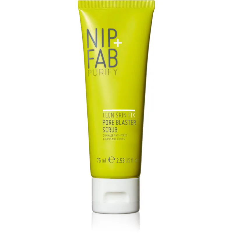 NIP+FAB Teen Skin Fix scrub ήπιας απολέπισης 75 ml