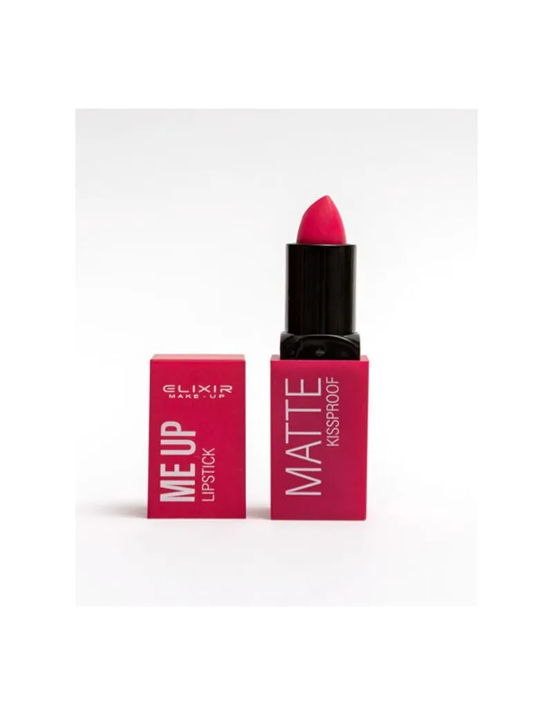 ELIXIR MATTE ME UP KISSPROOF LIPSTICK 001 - BARBIE FUSCHIA