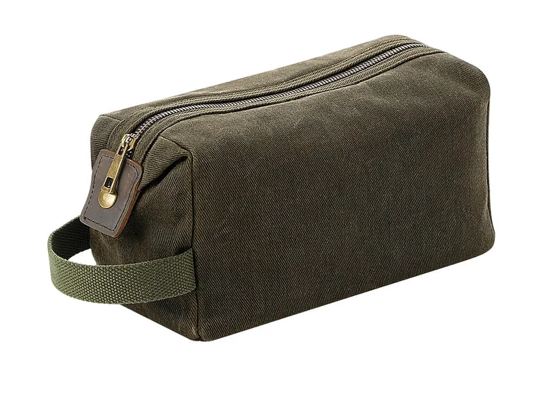 Νεσεσέρ Heritage Waxed Canvas Quadra QD651 Olive Green