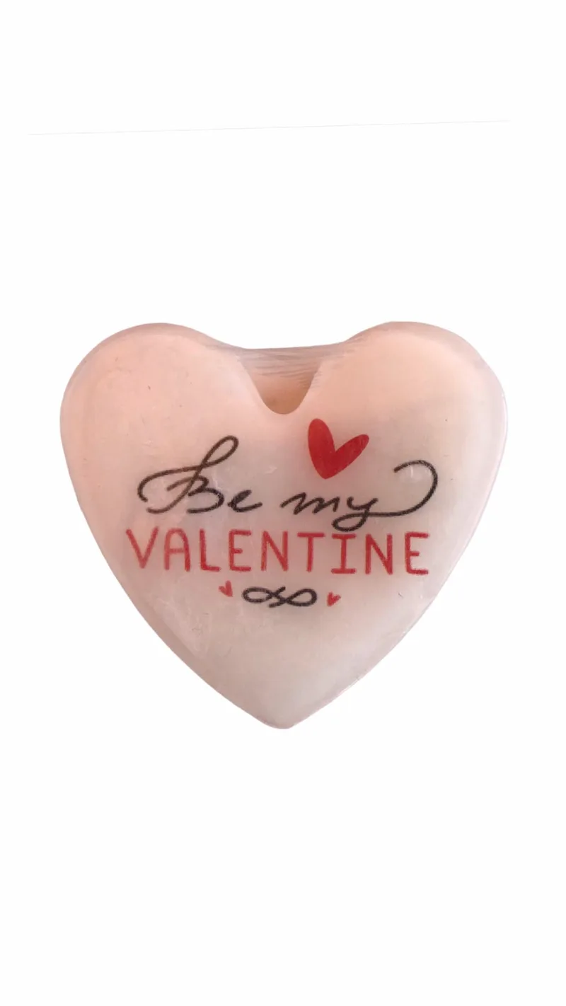 Aρωματικό Σαπούνι Λευκή Καρδιά ΄΄Be my Valentine ΄΄