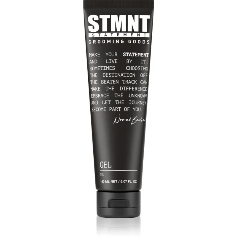 STMNT Nomad Barber Gel στάιλινγκ τζελ για φιξάρισμα και σχήμα 150 ml