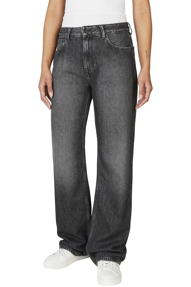 Pepe Jeans γυναικείο τζιν παντελόνι πεντάτσεπο Loose Fit "Nicky" (L32) - PL204902XM82 Ανθρακί