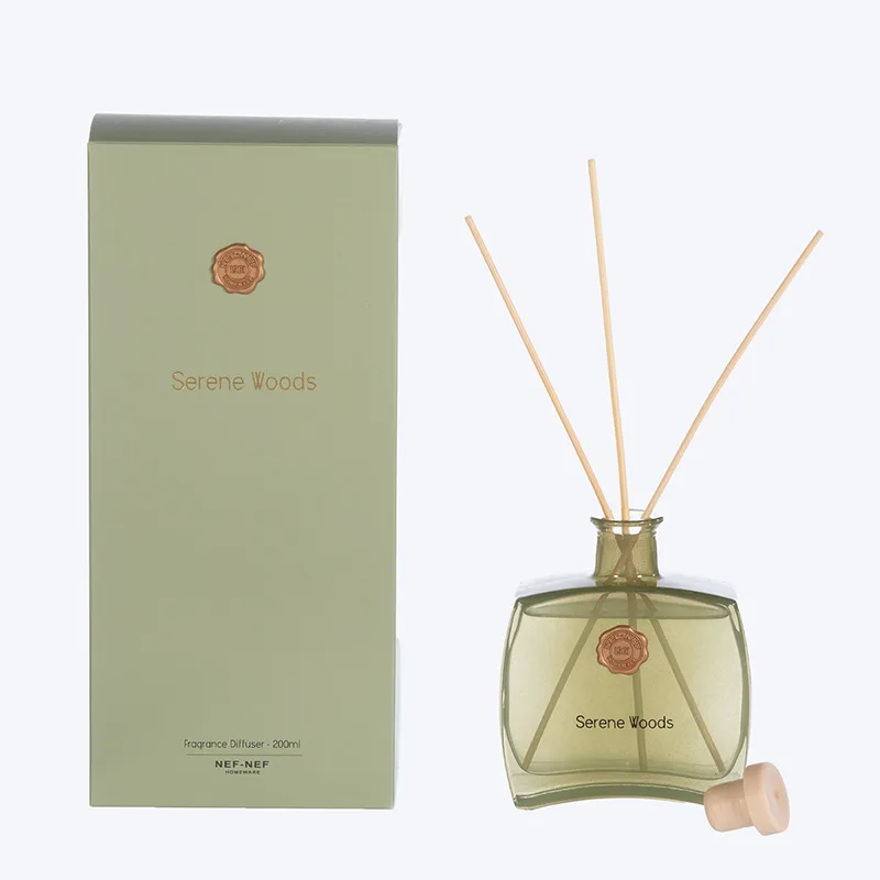 Αρωματικό Χώρου Me Στικς Serene Wood 200Ml Nef-Nef Homeware Green