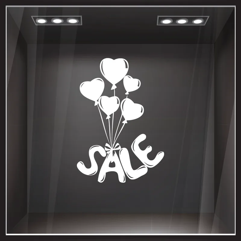 Αυτοκολλητο Εκπτωσεων BALLOON SALES