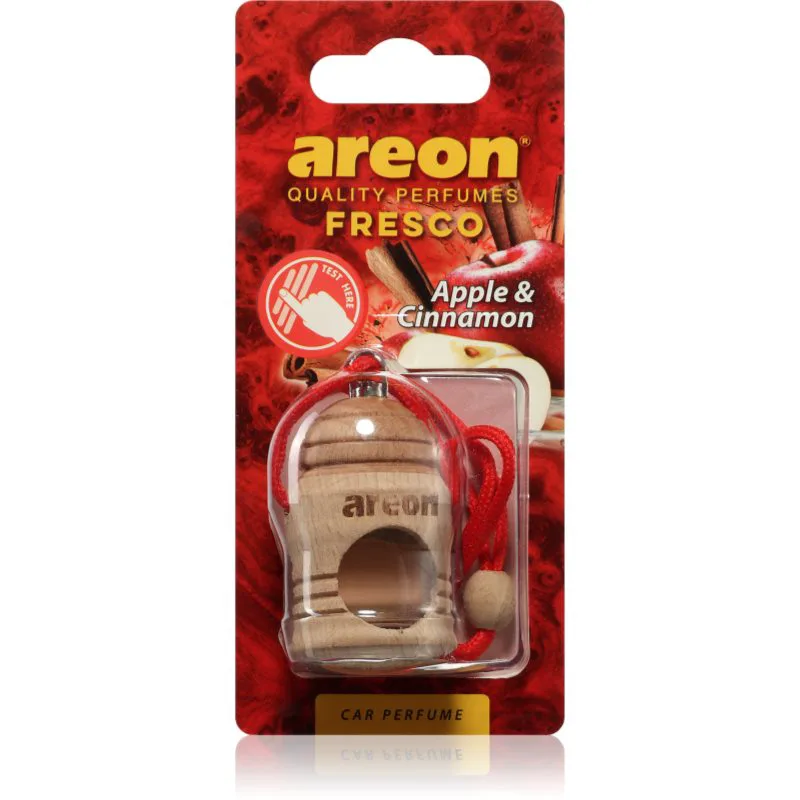 Areon Fresco Apple & Cinnamon άρωμα για αυτοκίνητο 4 ml
