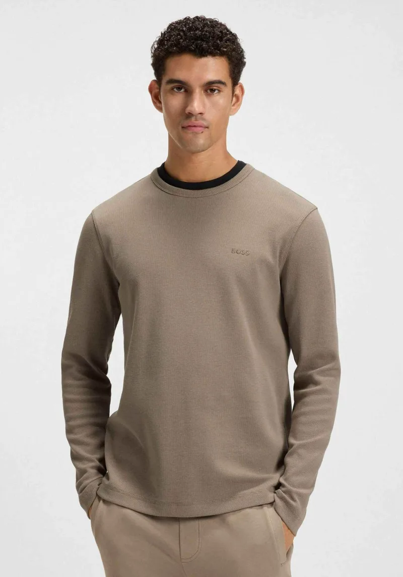 BOSS Jersey της σειράς Tempesto - 50520725 346 Open Green