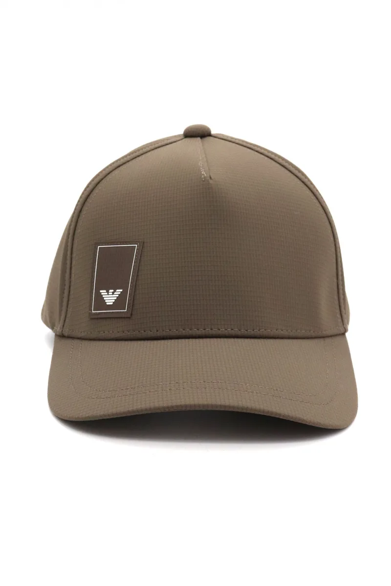 EMPORIO ARMANI ΚΑΠΕΛΟ BASEBALL LOGO XAKI