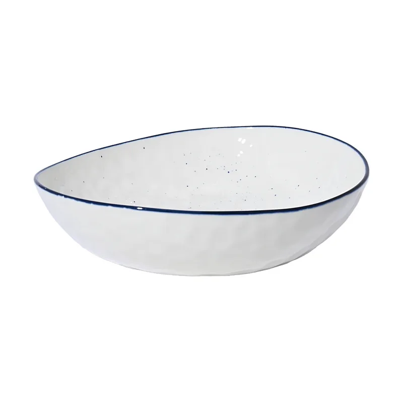 ESTIA ΠΙΑΤΟ ΒΑΘΥ PEBBLES ΠΟΡΣΕΛΑΝΙΝΟ 20cm