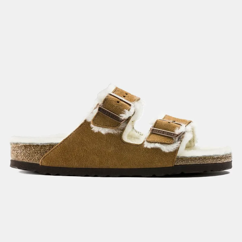 Birkenstock Arizona Leather Shearling Narrow Unisex Σανδάλια (9000192379_27581)