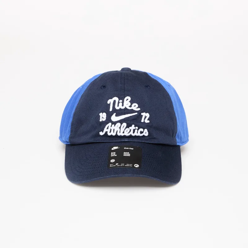 Cap Nike Club Unstructured Cap Obsidian/ Game Royal/ White L/XL