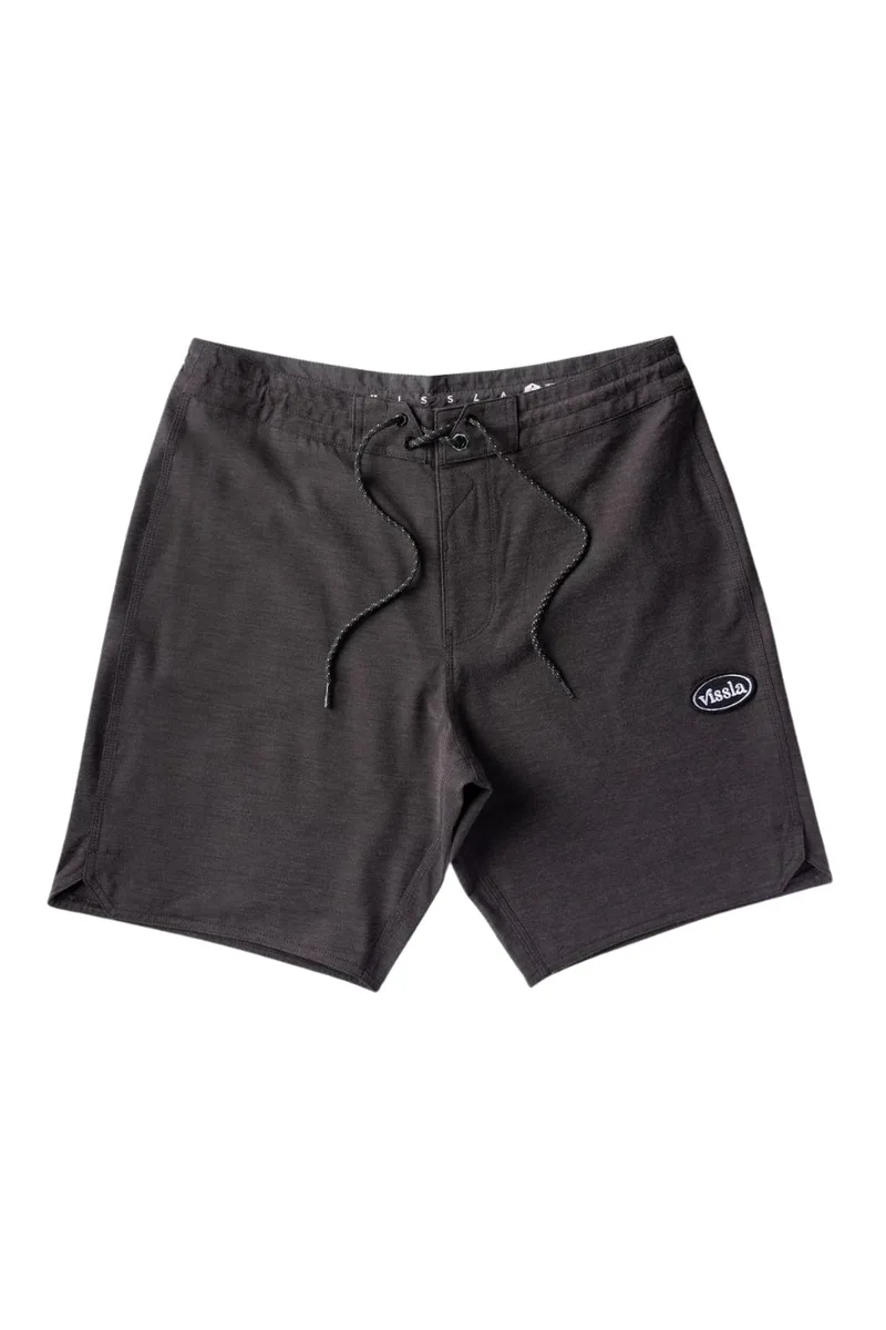VISSLA Ανδρικό Μαγιό Solid Sets 18.5\" - Μαύρο-M1164SST-BLACK