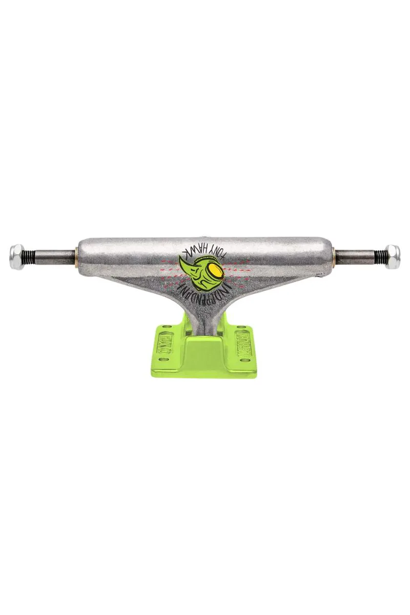 INDEPENDENT Skateboard Trucks 159 Stage 11 Forged Hollow Hawk Transmission Silver Green Standard Trucks - ΑΣΗΜΙ-135007-SILVER