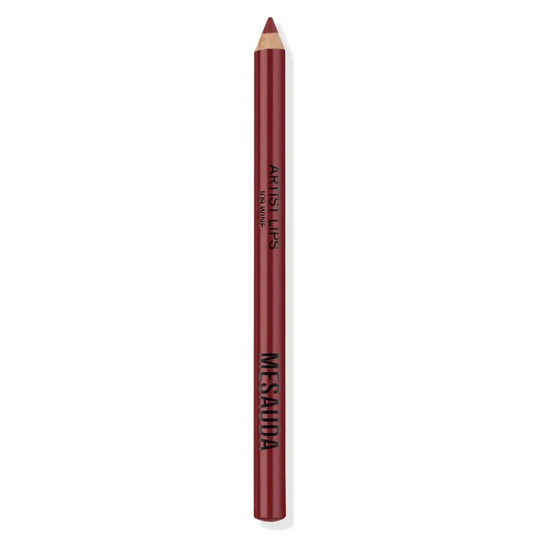 Mesauda Artist Lips - Soft Texture Lip Pencil 109 - Wine 1.14 G