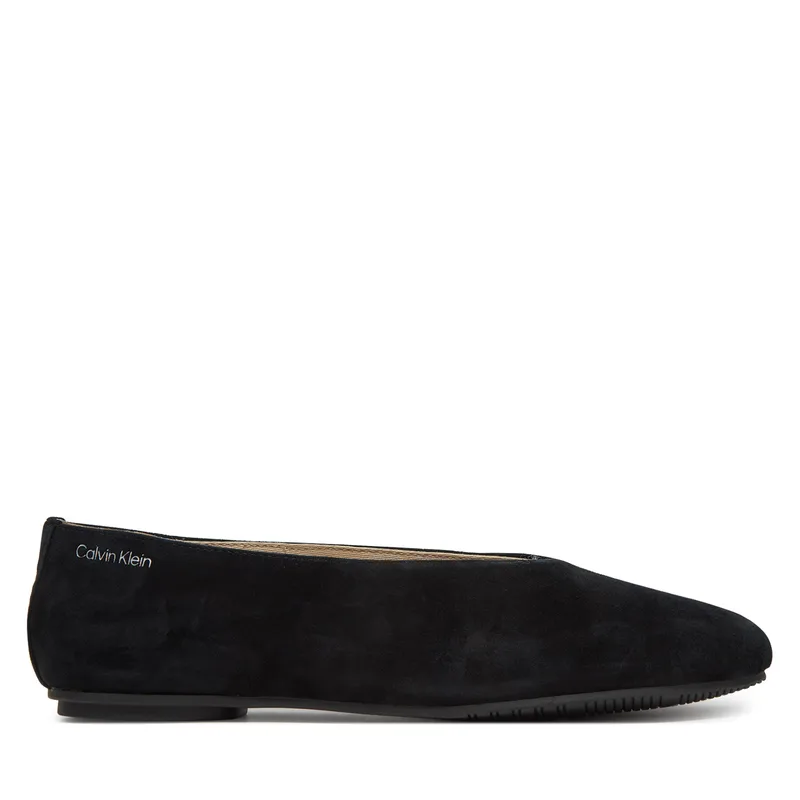 Μπαλαρίνες Calvin Klein Ballerina Round Hw Sue HW0HW02565 Μαύρο