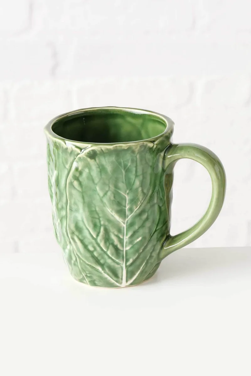 DOMUS HOMUS κεραμική κούπα "Cabbage" 11,5 cm - 20-26-517