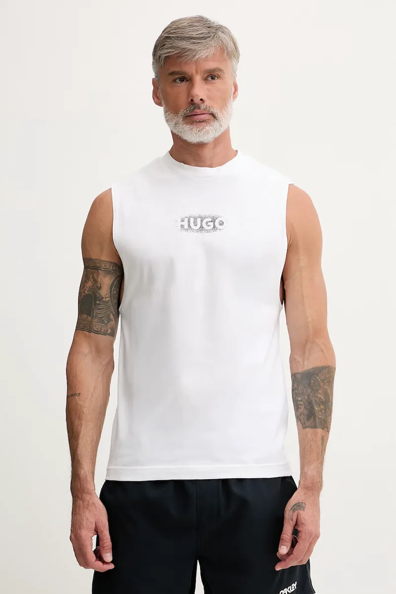 HUGO τοπ παραλίας Ανδρικό RAY BEACH_TANK_LOOSE