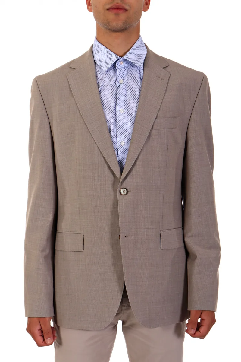 BOSS ΣΑΚΑΚΙ H-JECKSON-S-MM-224 REGULAR FIT ΜΠΕΖ