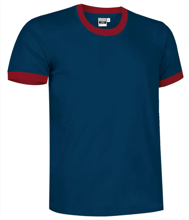 T-Shirt COMBI Valento CAVACOMMR Orion Navy Blue-Lotto Red