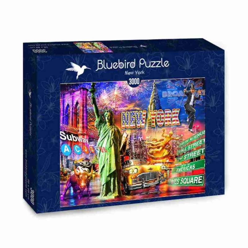 Bluebird Puzzle 70149- new York - 3000 pieces
