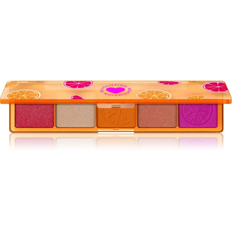 I Heart Revolution Zesty Zing Mini Match Palette Παλέτα σκιών για τα μάτια 5.5 γρ