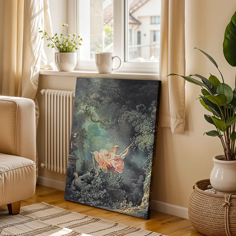 Πινακας σε καμβά FRAGONARD - THE SWING