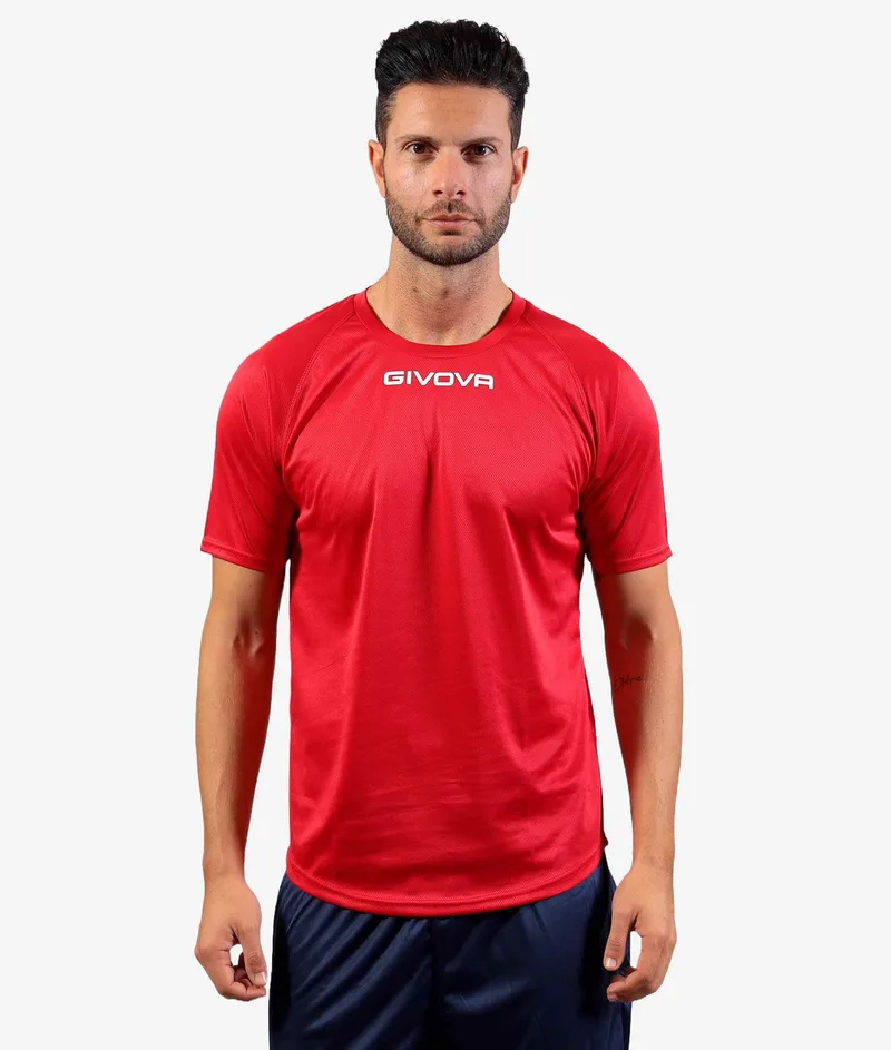 Dry-Fit T-Shirt GIVOVA MAC01-0012 Red