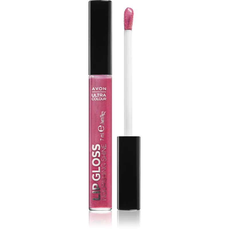 Avon Ultra Colour Shine θρεπτικό λιπ γκλος απόχρωση Forbidden Fig 7 μλ