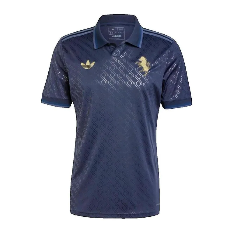 T-shirts & Polos adidas T-shirt Coupe Slim Bleu Marine Juventus