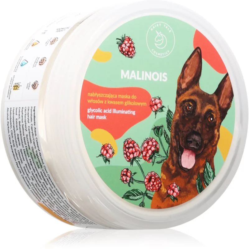 Hairy Tale Malinois μάσκα μαλλιών με γλυκολικό οξύ 200 ml