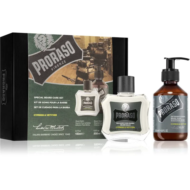 Proraso Cypress & Vetyver σετ δώρου για άντρες