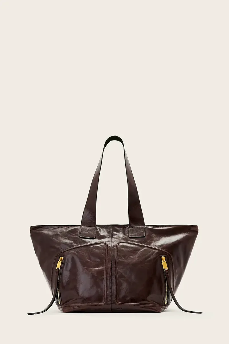 AllSaints Τσάντα tote γυναικεία δερμάτινη JEAN