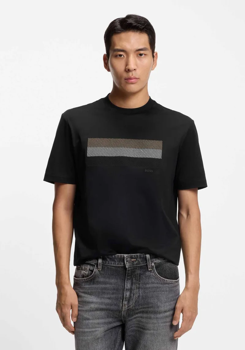 BOSS Jersey της σειράς C-Taut 10 - 50556354 001 Black