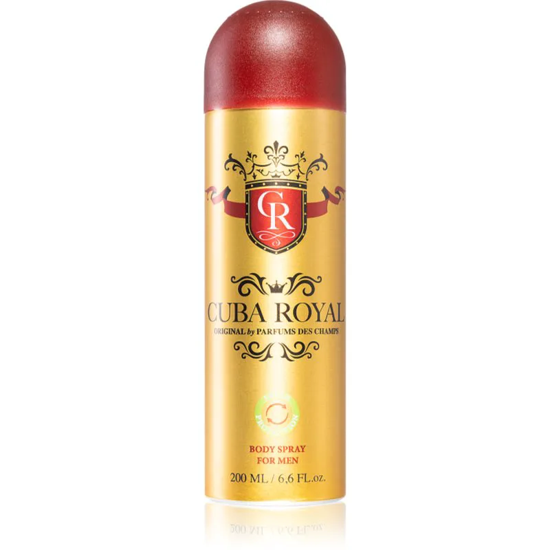 Cuba Royal αποσμητικό σε σπρέι για άντρες 200 ml
