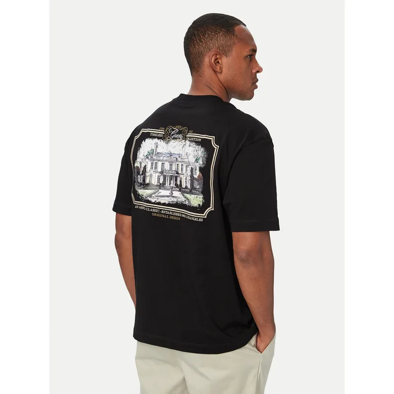Guess T-Shirt M6YI50 K4236 Μαύρο Oversize