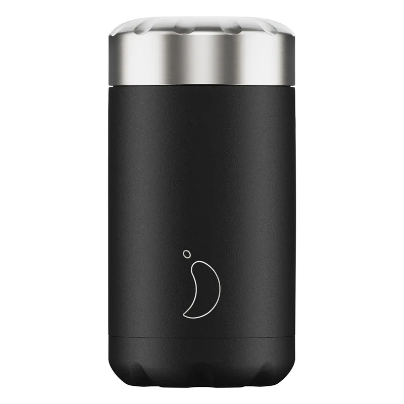 Θερμός Φαγητού 500ml Chilly's Food Pot Matte Black